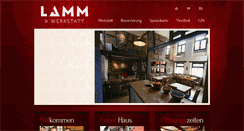 Desktop Screenshot of lammbretten.de